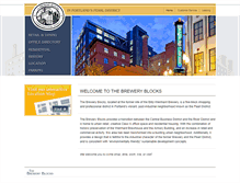 Tablet Screenshot of breweryblocks.com